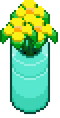 Potted yellow daisies.png